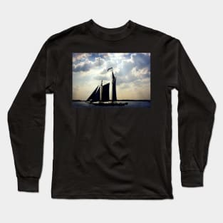 Schooner, New York Long Sleeve T-Shirt